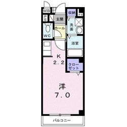 テラス呉羽の物件間取画像